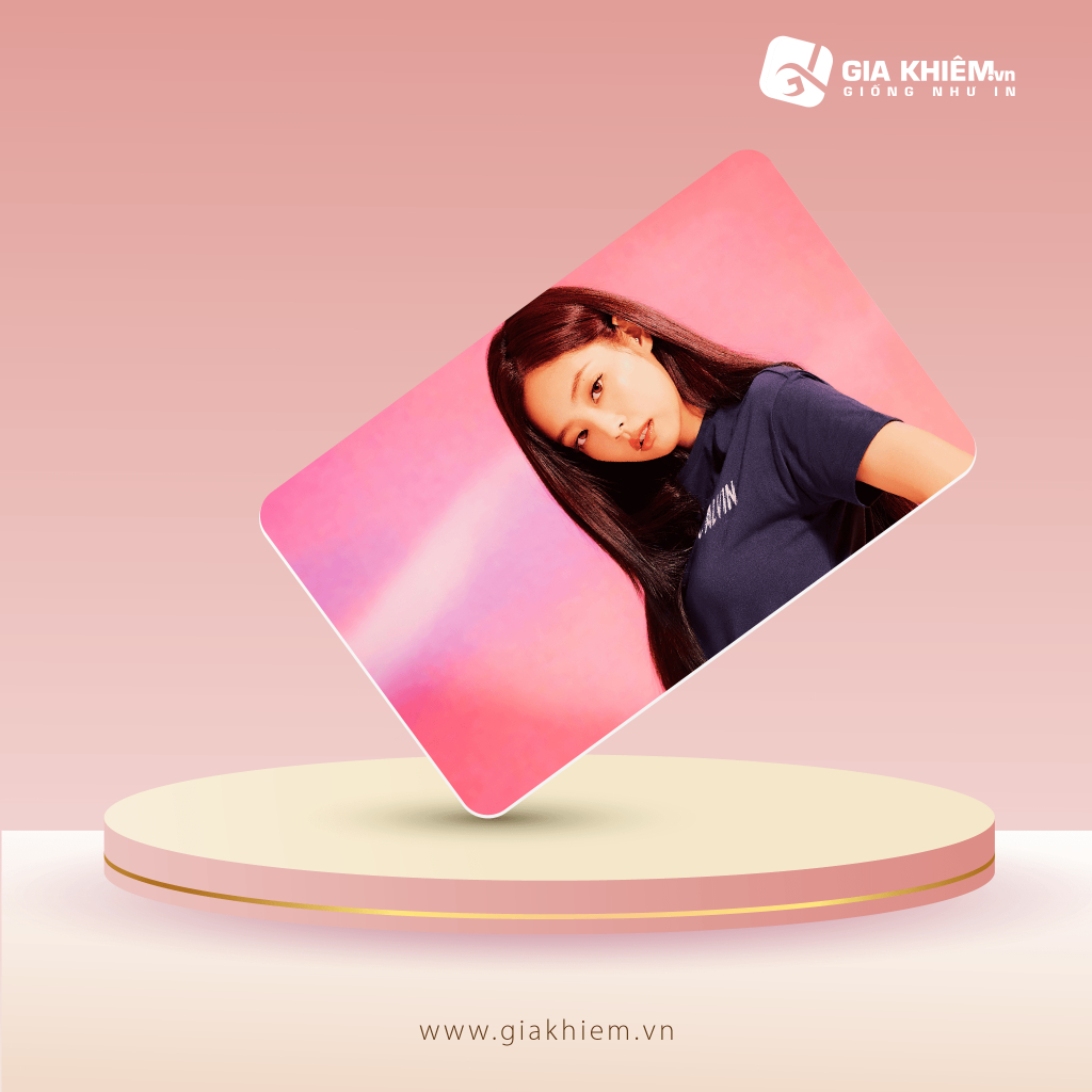 Card bơi BLACKPINK  Card nhựa dày như thẻ ATM CCCD