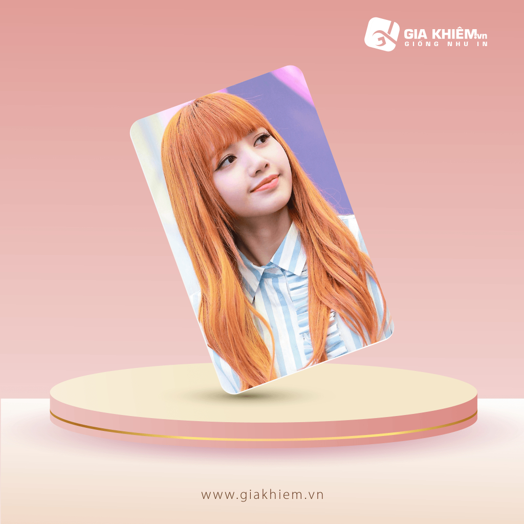 Card bơi BLACKPINK  Card nhựa dày như thẻ ATM CCCD