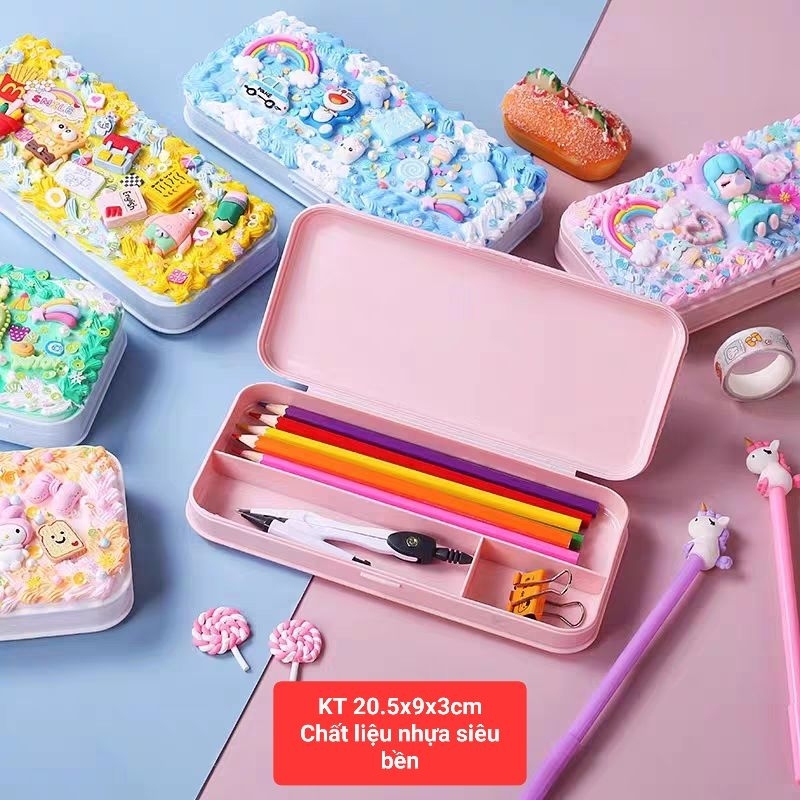 Đồ chơi DIY cho bé tự trang trí hộp đựng bút giúp trẻ nuôi dưỡng sự sáng tạo - Đồ chơi cho trẻ NS Kids