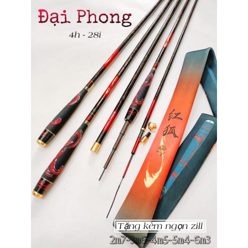 Cần Đại Phong REDWOLF 4H- 2023- GẢY RÔ DIẾC