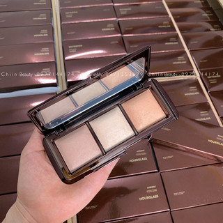 [ChiinBeauty] - Phấn bắt sáng HOURGLASS 3 ô Ambient Lighting Highlight Palette