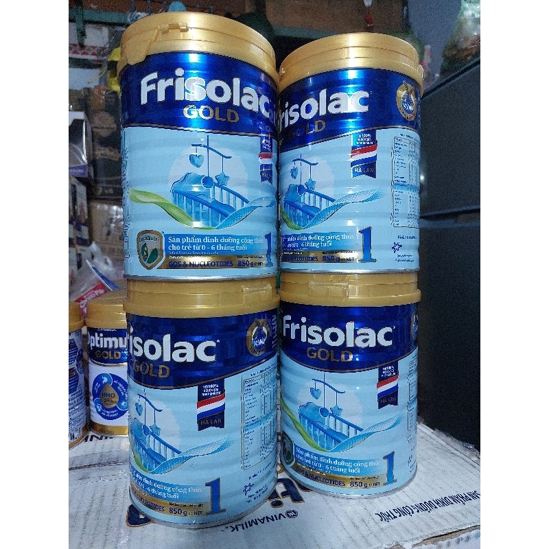 ( HCM) Sữa bột Frisolac Gold 1 850g
