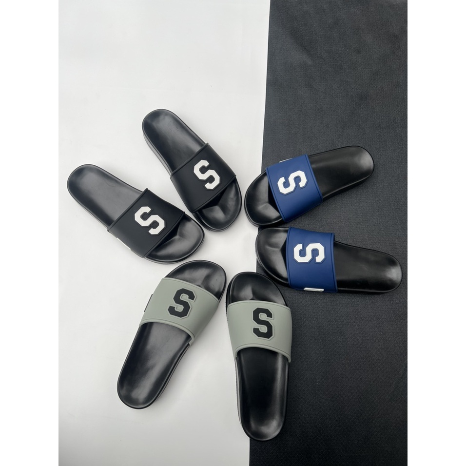 Dép chữ S Second Sunday_Evening Slides unisex êm chân chống trơn trượt Dép nam nữ quai ngang bản TREND - dép HOT 2023