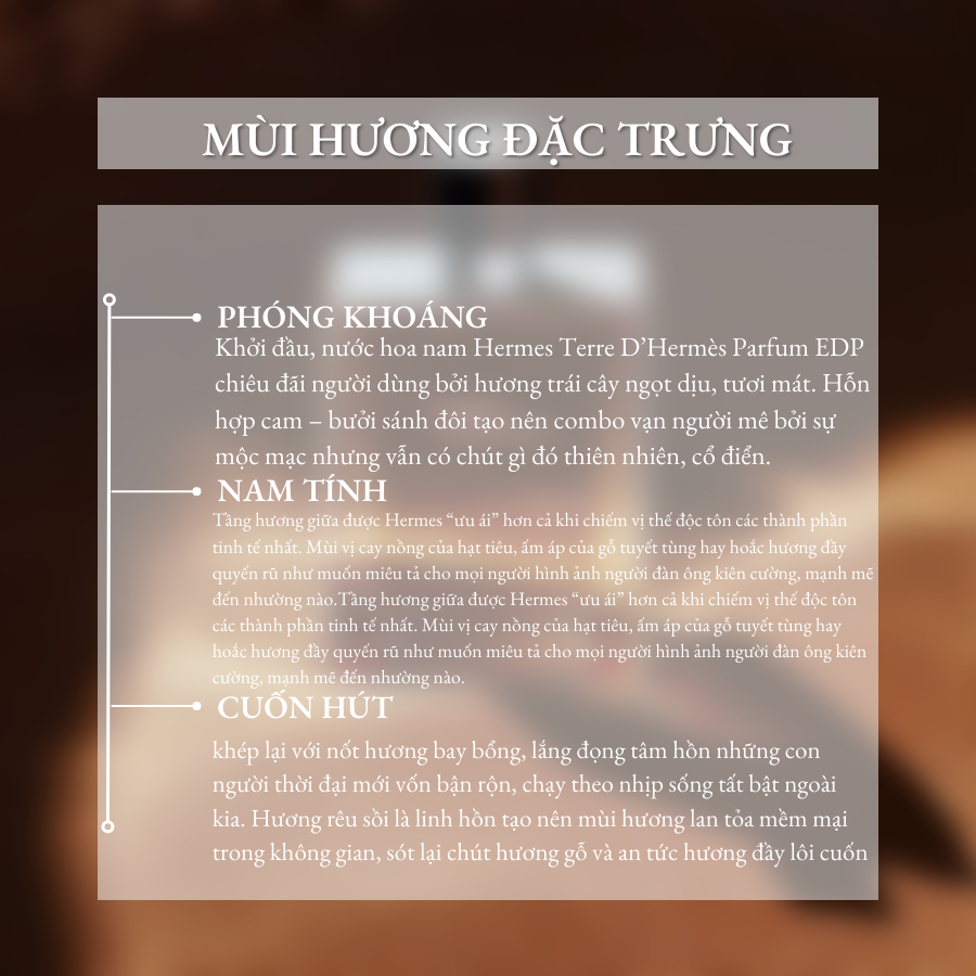 [Mẫu Thử]10ml Nước hoa Terre D’Hermes Hermes Nước hoa nam chính hãng |Delimaperfume | BigBuy360 - bigbuy360.vn