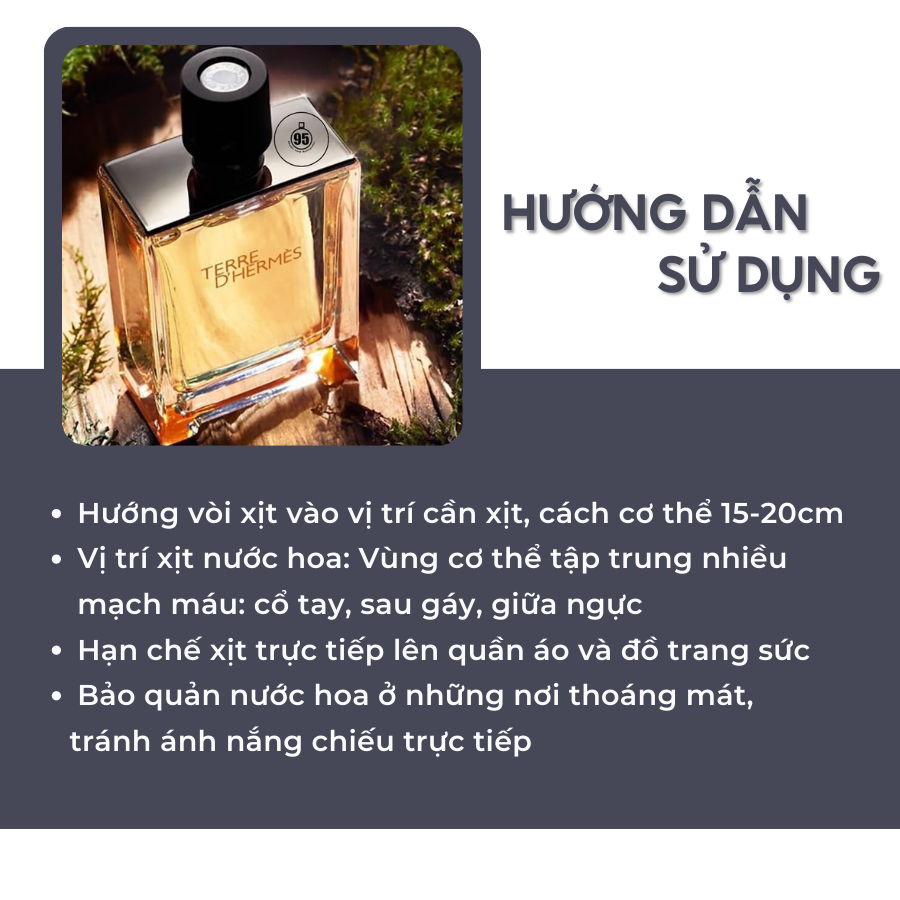 [Mẫu Thử]10ml Nước hoa Terre D’Hermes Hermes Nước hoa nam chính hãng |Delimaperfume | BigBuy360 - bigbuy360.vn