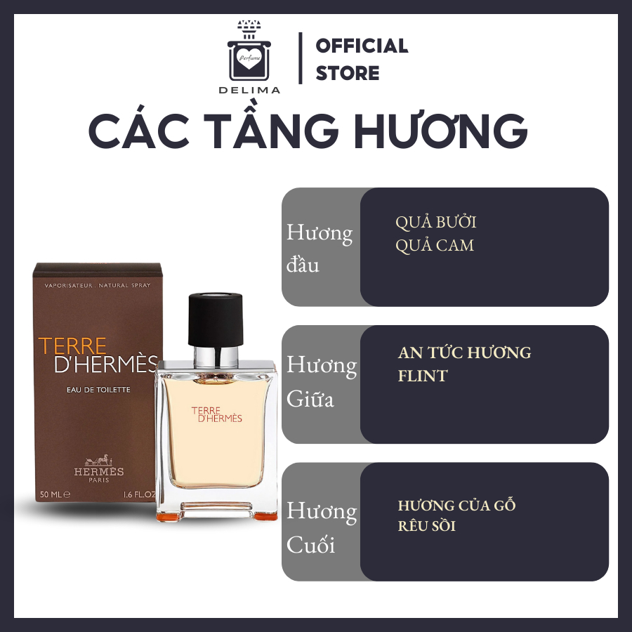 [Mẫu Thử]10ml Nước hoa Terre D’Hermes Hermes Nước hoa nam chính hãng |Delimaperfume | BigBuy360 - bigbuy360.vn