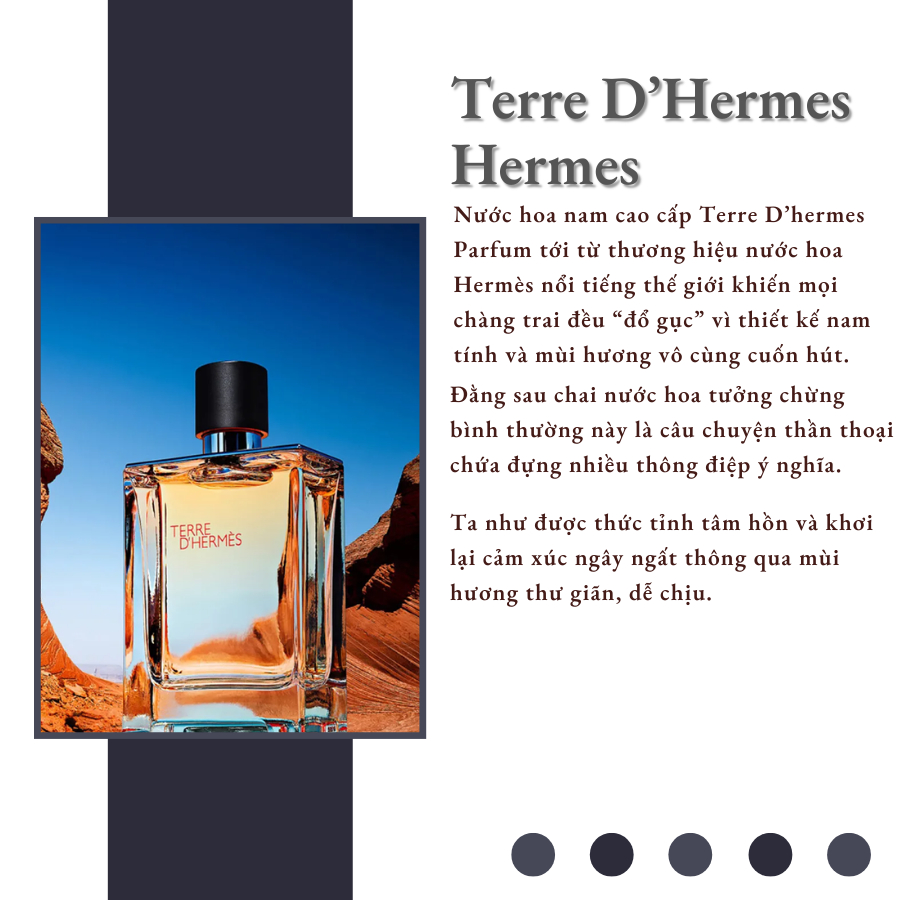 [Mẫu Thử]10ml Nước hoa Terre D’Hermes Hermes Nước hoa nam chính hãng |Delimaperfume | BigBuy360 - bigbuy360.vn