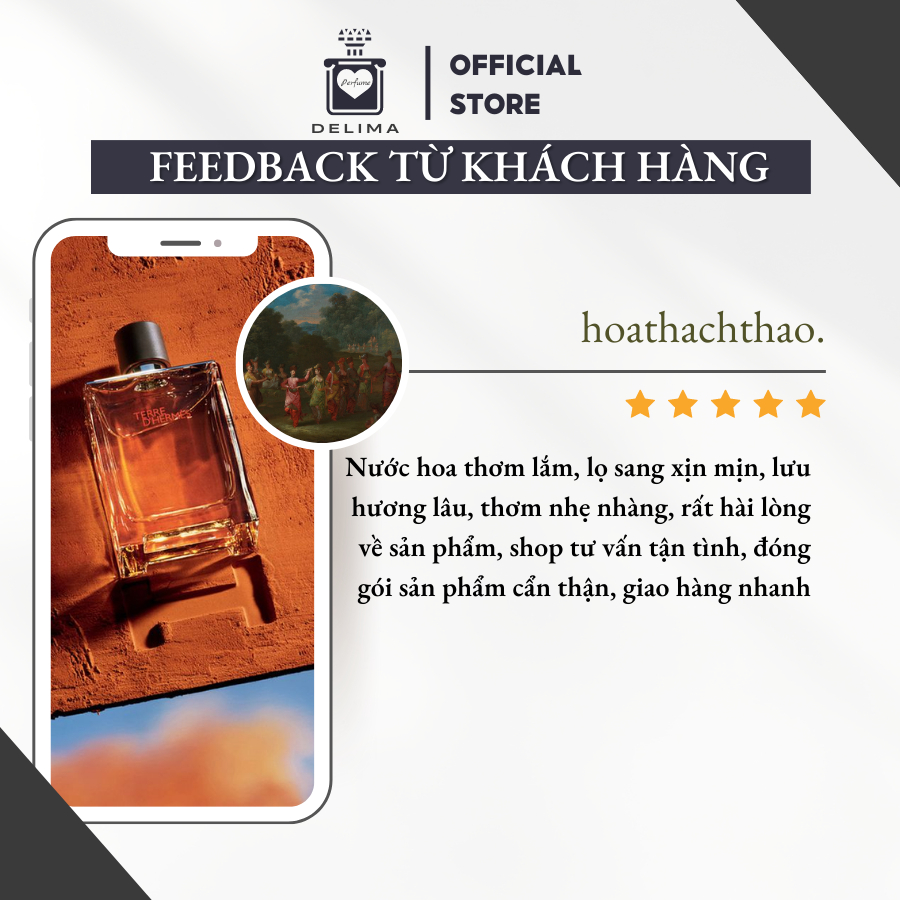 [Mẫu Thử]10ml Nước hoa Terre D’Hermes Hermes Nước hoa nam chính hãng |Delimaperfume | BigBuy360 - bigbuy360.vn