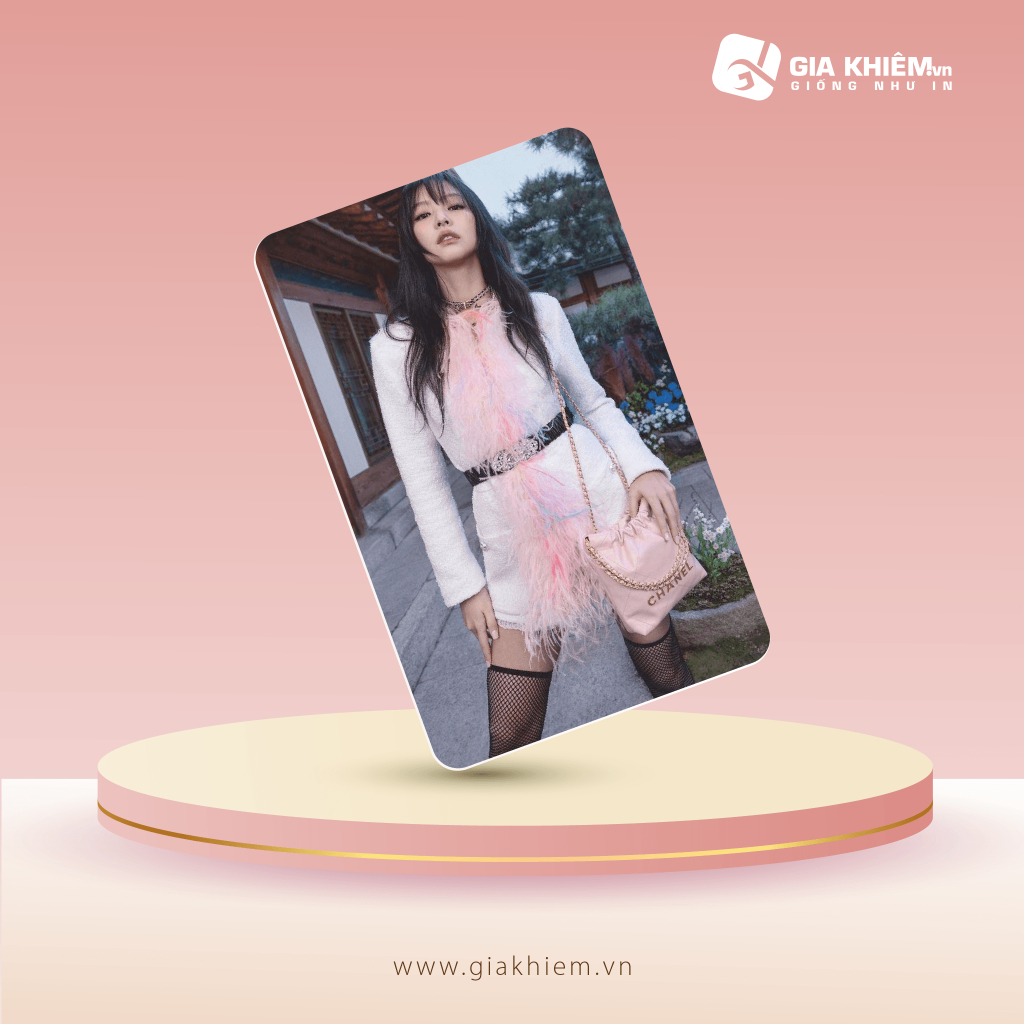 Card bơi BLACKPINK  Card nhựa dày như thẻ ATM CCCD