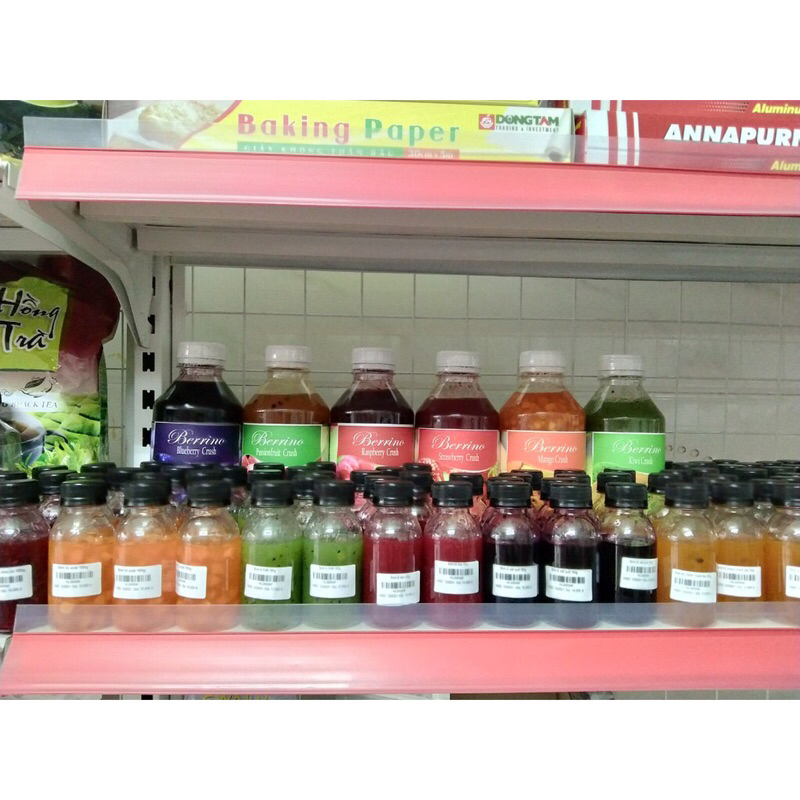 Sinh tố Berrino làm sữa chua, trà sữa....