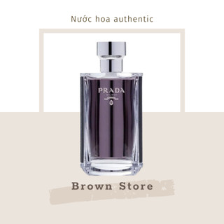 Brown store 10ml prada lhomme edt | nước hoa nam authentic