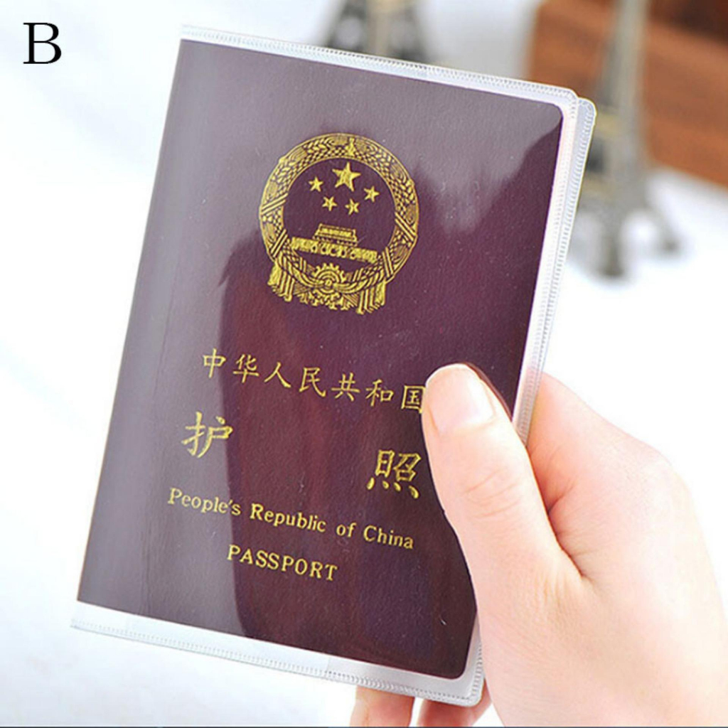 vỏ bọc bao/cover đựng passport bằng nhựa dẻo, vỏ bọc hộ chiếu, bao đựn