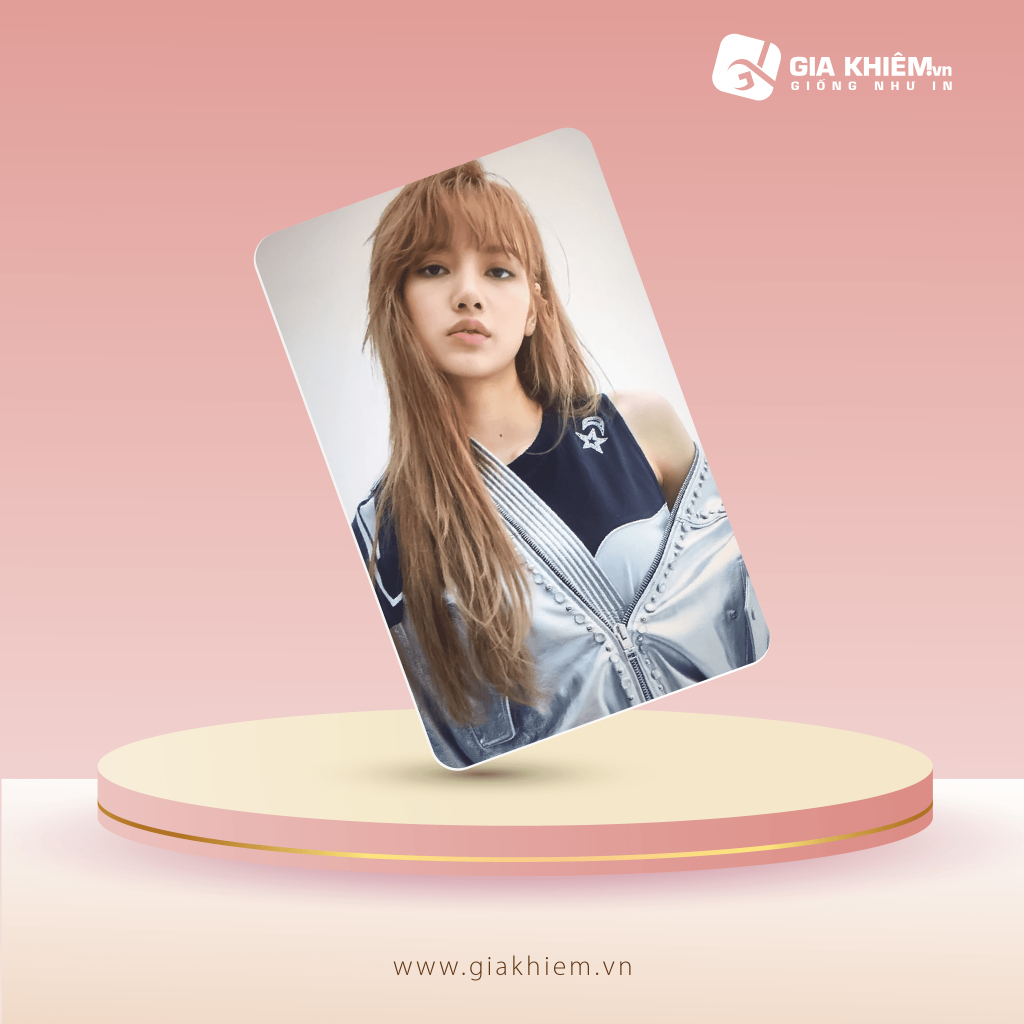 Card bơi BLACKPINK  Card nhựa dày như thẻ ATM CCCD