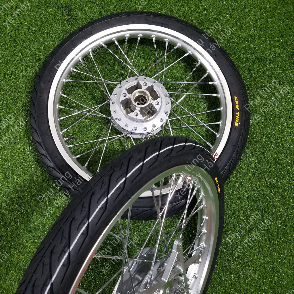 Bánh căm dành cho honda sonic 150 kèm lòng đĩa trước cnc full vỏ ruột lắp sonic như zin HTH1144 msp 0151