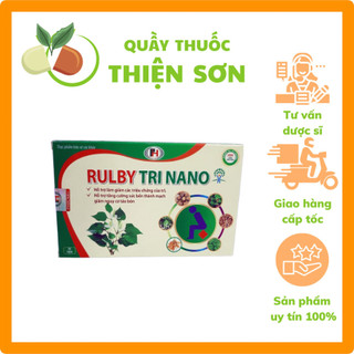 Rulby Tri Nano - chiết xuất từ diếp cá giúp giảm trĩ, táo bón, tăng nhuận tràng
