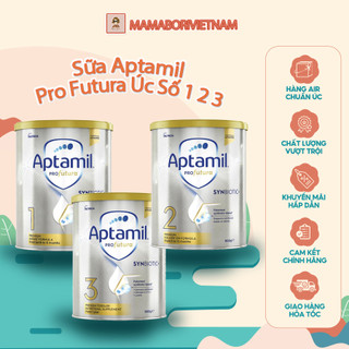 Sữa aptamil pro futura úc số 1 2 3