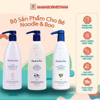 Sữa tắm gội Noodle & Boo Newborn 2in1 , Dầu Xả & Dầu Gội Noodle & Boo cho bé