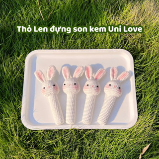 Túi len đựng son thỏ Uni Love