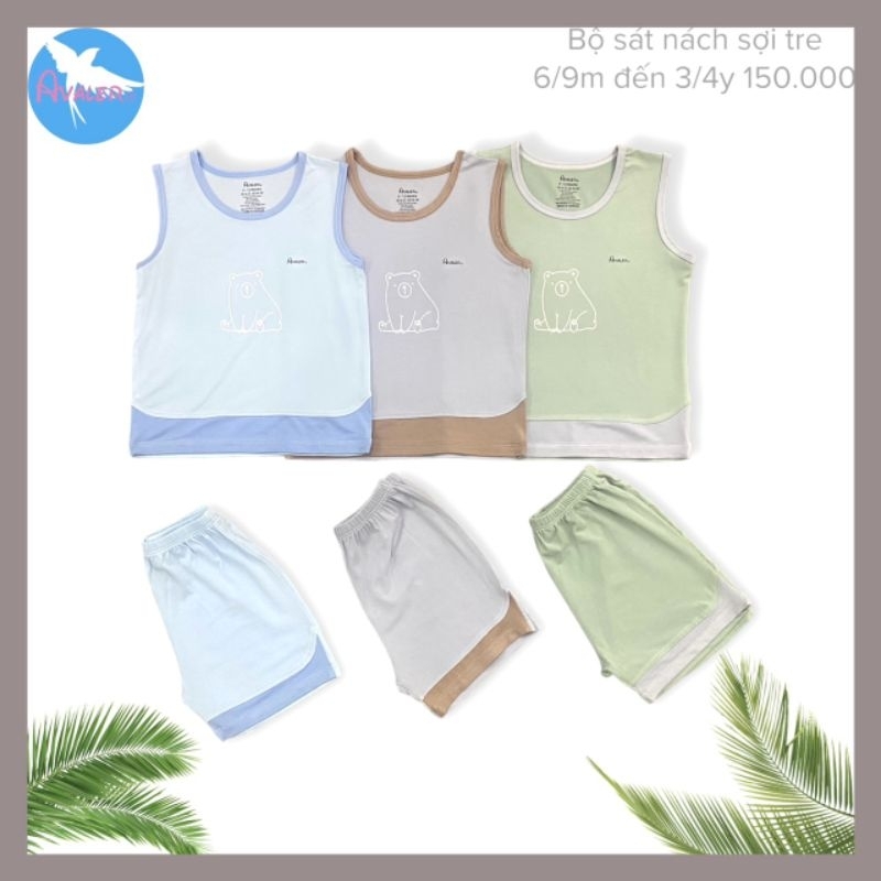 Avaler_ Bộ ba lỗ Avaler siêu đẹp cho bé