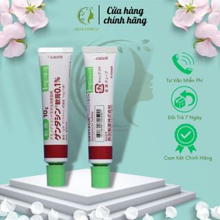 Kem sẹo Gentacin Nhật Bản 10g hàng chuẩn nội địa Hỗ trợ xử lý sẹo lồi, sẹo thâm do mụn, sẹo thâm Green Cosmetic