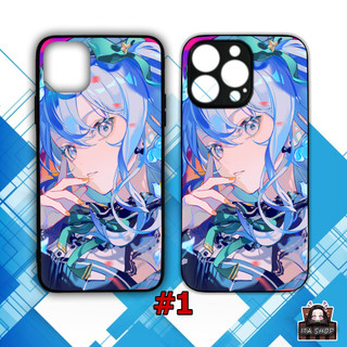 Ốp Lưng IPHONE 6 6s 7 8 7+ 8+ X Xs Max Xr 11 pro max 12 pro 13 pro 14 Pro Plus IP Anime - Hoshimachi Suisei