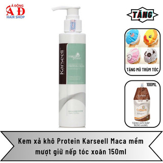 Kem xả khô KARSEELL Protein dưỡng tóc mềm mượt giữ lọn xoăn 150ml 
