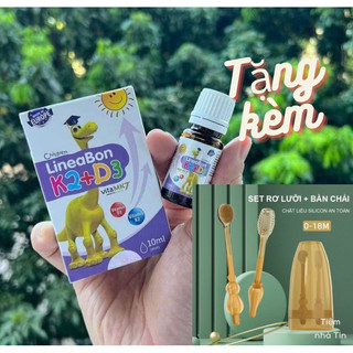 [ QUÀ TỰ CHỌN ] Vitamin D3K2 Lineabon 10m