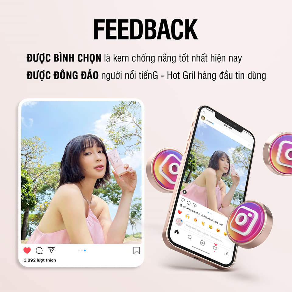 Kem Chống Nắng Hemia mini