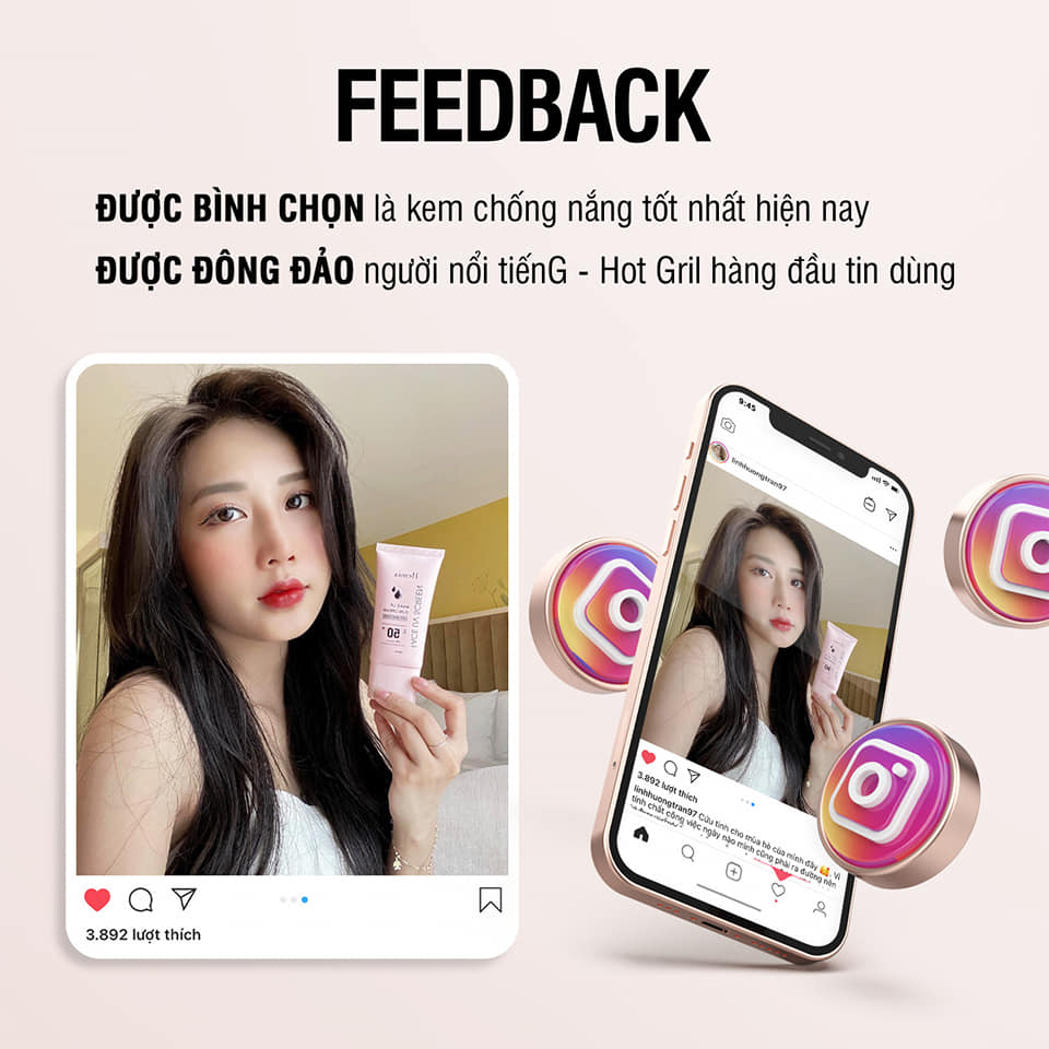 Kem Chống Nắng Hemia mini