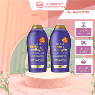Dầu gội biotin tím bộ dầu gội 577ml + xả 577ml biotin