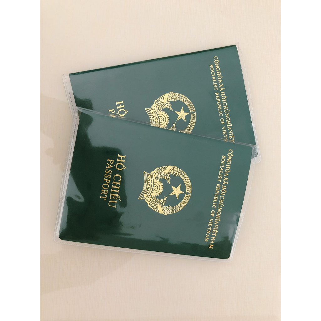 vỏ bọc bao/cover đựng passport bằng nhựa dẻo, vỏ bọc hộ chiếu, bao đựn