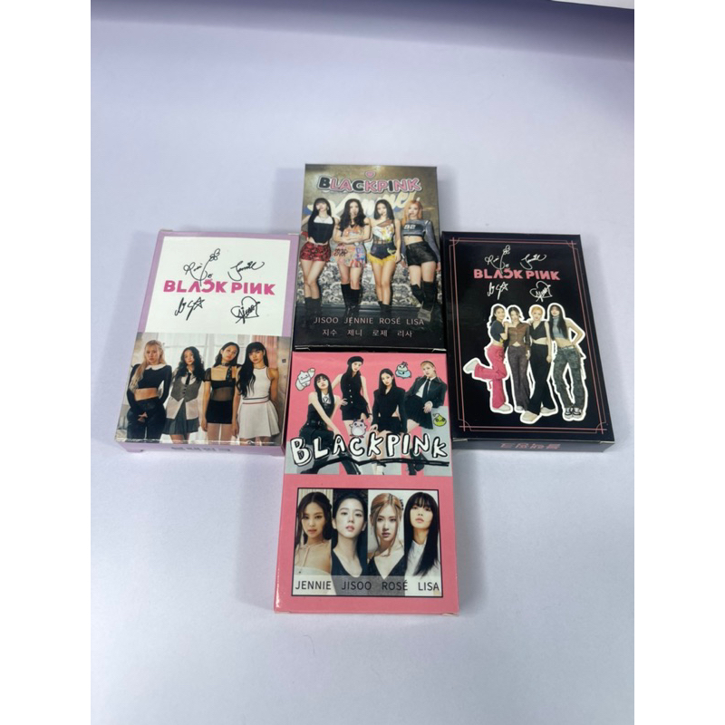 Lomo card Black Pink