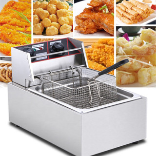 Máy chiên rán gà dạng công nghiệp-gà kfc giòn rụm