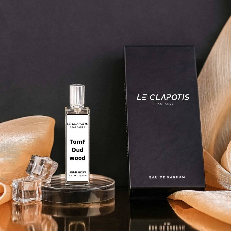 Nước Hoa TomF Oud wood chính hãng Le Clapotis 20ml thơm lâu hương hỗn hợp gỗ trầm hương đẳng cấp bí ẩn