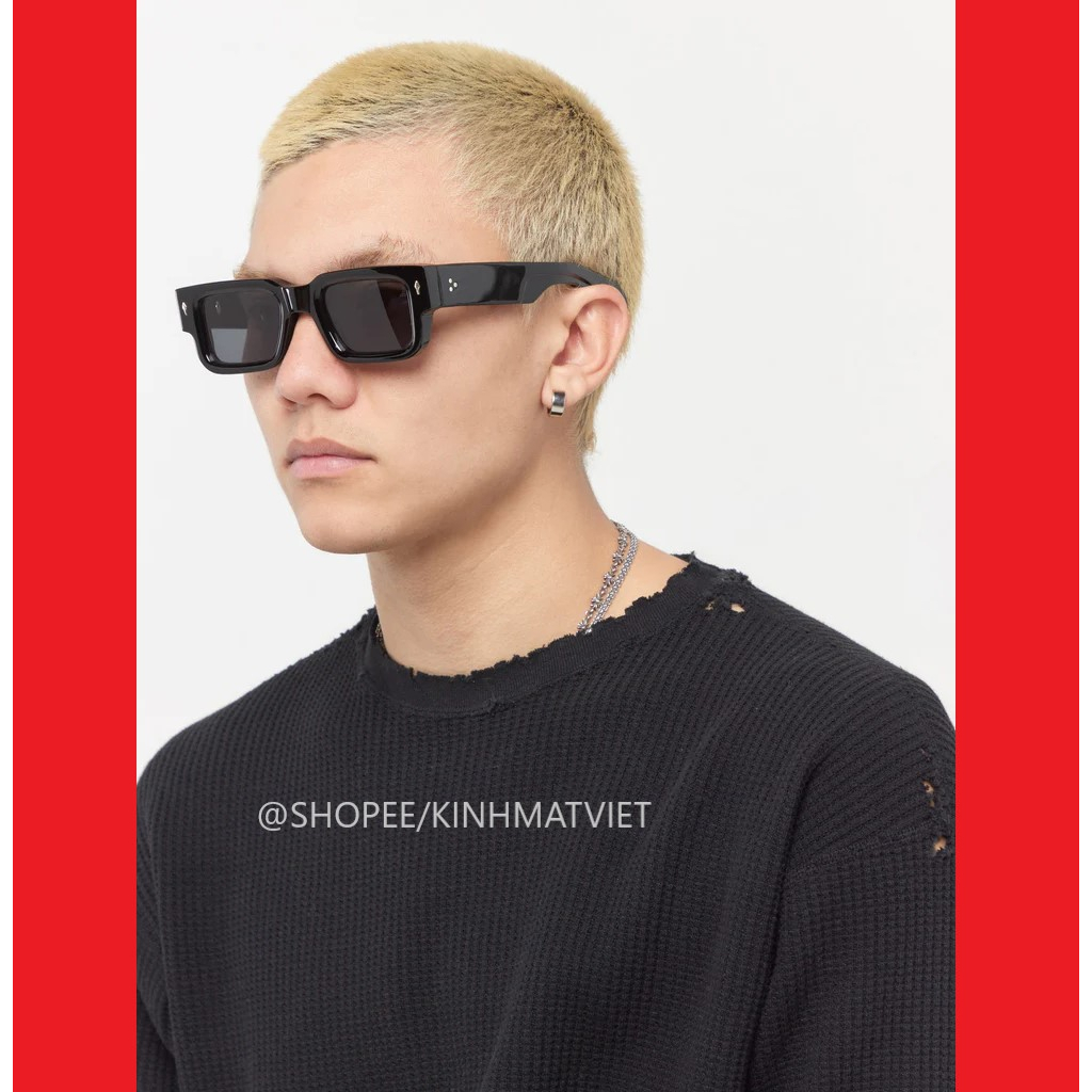 Kính mát nam nữ KUBORAUM MOSCOT xuất xịn , Mắt vuông dày dặn thời trang