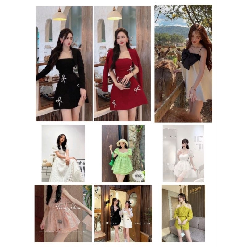 đầm các kiểu bùi