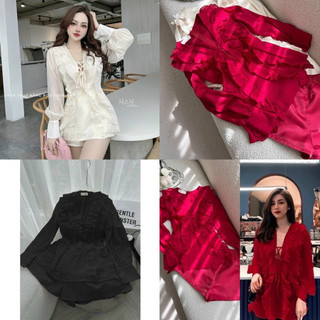Set áo cổ bèo đan dây bigsize_saigon(50-90kg)