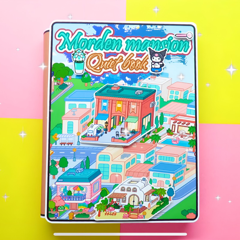 Ngôi nhà búp bê giấy Toca Boca #41 chủ đề Morden Mansion