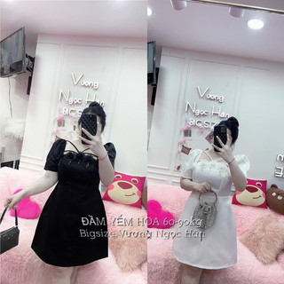 60-90KG ĐẦM YẾM HOA BIGSIZE VƯƠNG NGỌC HÂN