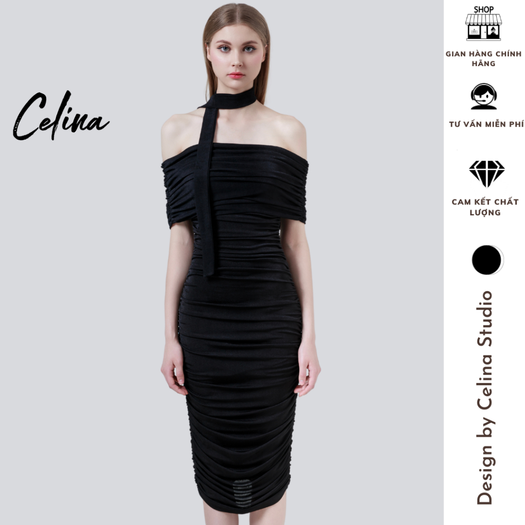 Đầm Body Thiết Kế, Dự Tiệc| Xavia Dress - CELINA STUDIO -019