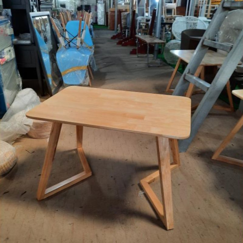 Bàn Trà Sofa gỗ chân chữ V