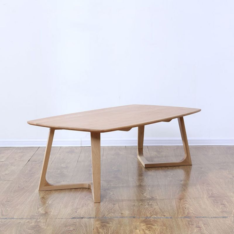 Bàn Trà Sofa gỗ chân chữ V