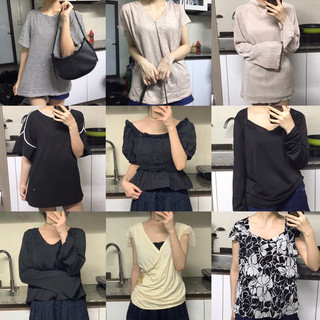 Áo sơ mi tiểu thư, áo vintage, aos croptop 2hand nhiều mẫu mới