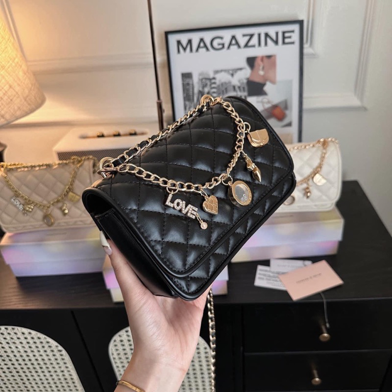 Order - Clutch chần bông đính đá quyến rũ CK2