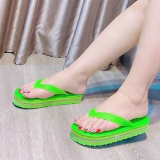 Dép kẹp xốp nam nữ đế cao 3cm