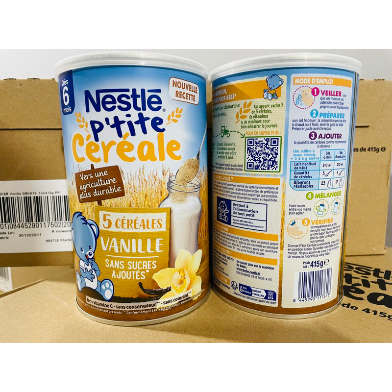 Bột lắc sữa Nestle Vani