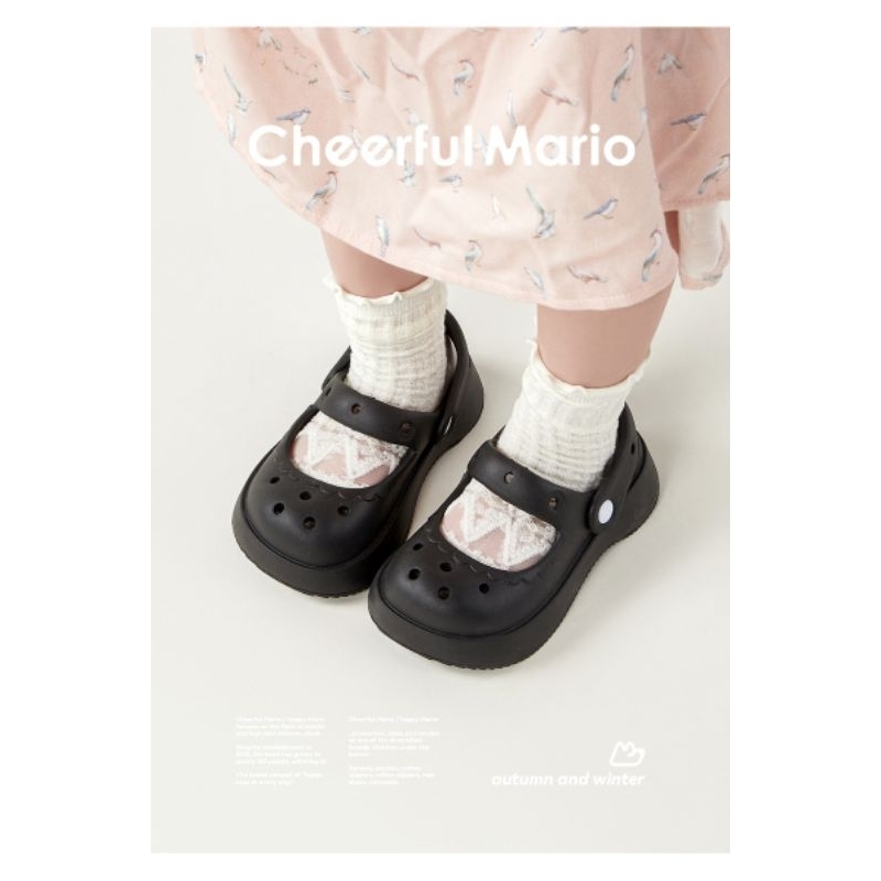[ Hàng xả không đổi] Cheerful Mario Sục bé gái gắn nơ xinh xắn cho bé