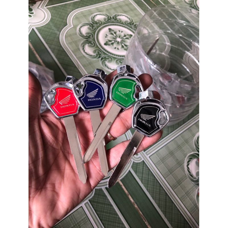 Chìa khoá ĐỘ HONDA từ dài hợp kim INOX phối màu xe Vision , Winner , PCX , Wave alpha , RSX , Air Blade