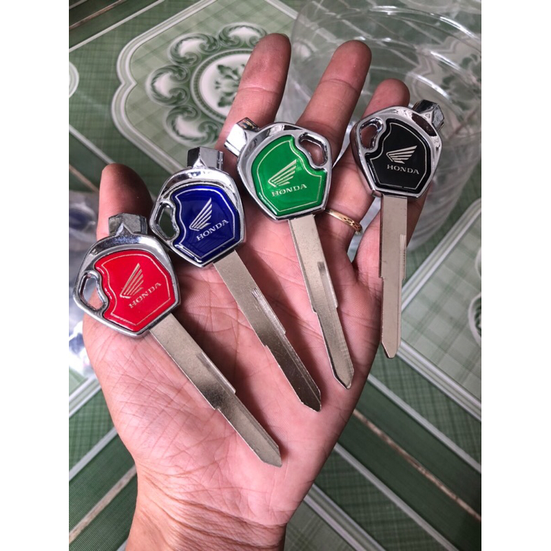 Chìa khoá ĐỘ HONDA từ dài hợp kim INOX phối màu xe Vision , Winner , PCX , Wave alpha , RSX , Air Blade
