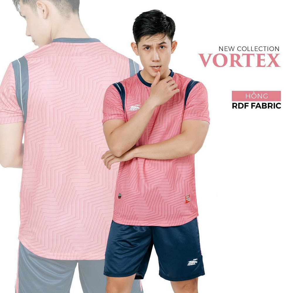 Quần áo đá banh không logo Riki Vortex chất vải RFD cấu tạo sợi Polyester cao cấp, thoáng khí ,co giãn và bền bỉ